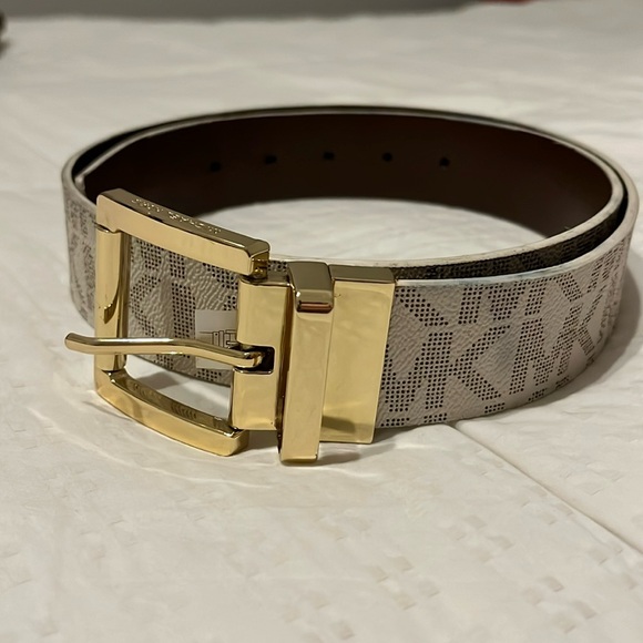 KORS Michael Kors Accessories Michael Kors Reversible Belt Size S